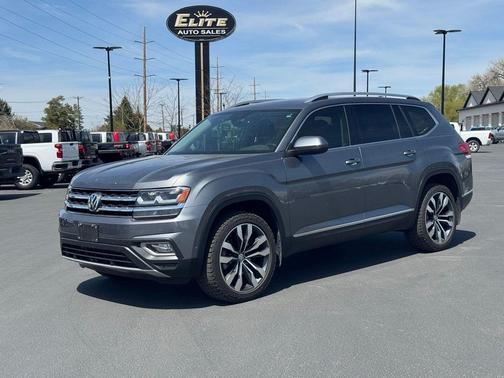 Platinum Gray Metallic 2019 Volkswagen Atlas 3.6L SEL Premium
