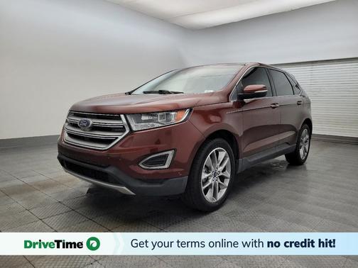 Ruby Red Metallic Tinted Clearcoat 2015 Ford Edge Titanium