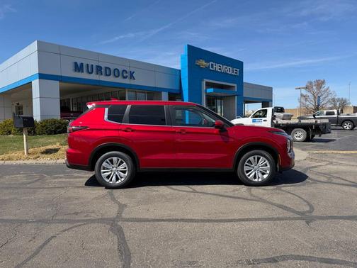 Red Diamond 2026 Mitsubishi Outlander ES 1.5T 2WD