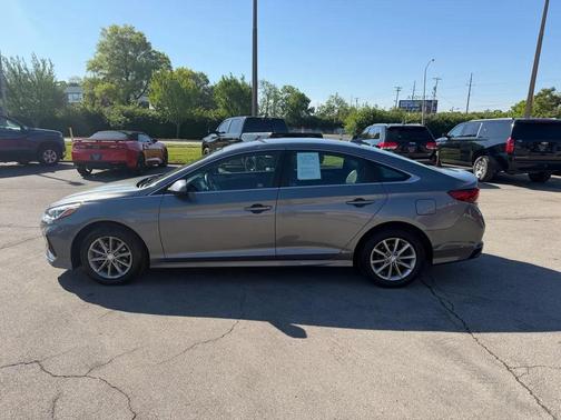 Machine Gray 2018 Hyundai SONATA SE