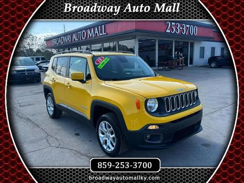 Solar Yellow 2018 Jeep Renegade Latitude