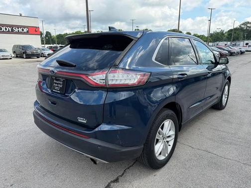 Blue Jeans Metallic 2017 Ford Edge SEL