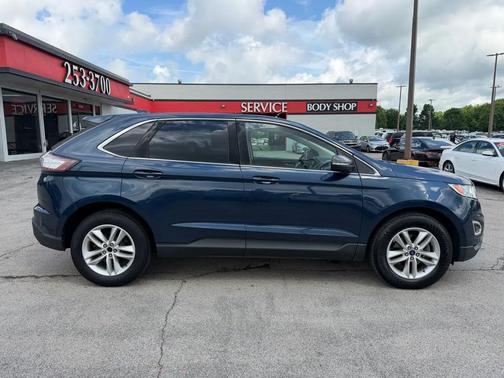Blue Jeans Metallic 2017 Ford Edge SEL