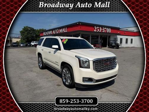 White 2015 GMC Yukon Denali