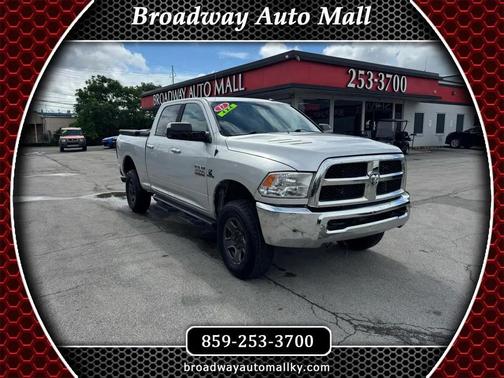 Bright Silver Metallic Clearcoat 2017 RAM 2500 SLT Crew Cab 4x4 6'4' Box