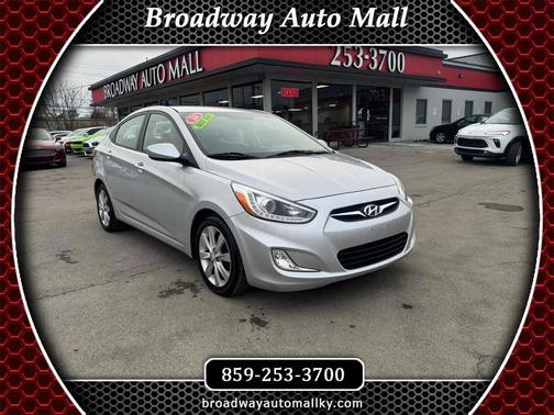 Ironman Silver Metallic 2014 Hyundai Accent GLS Sedan