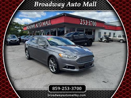 Sterling Gray 2013 Ford Fusion Titanium