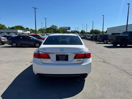 White Orchid Pearl 2013 Honda Accord Touring