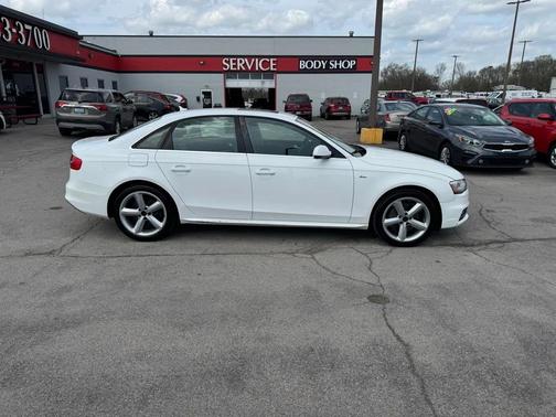 White 2015 Audi A4 2.0T Premium Plus