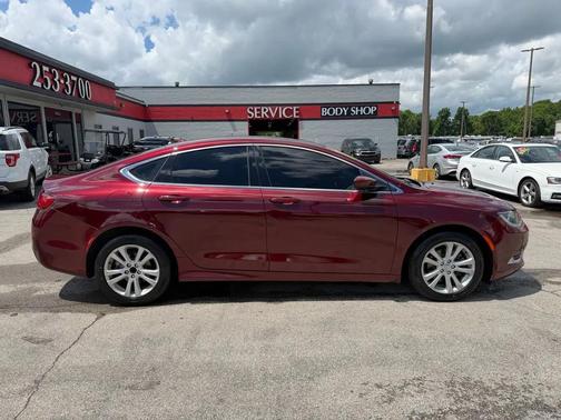 Velvet Red Pearlcoat 2015 Chrysler 200 Limited
