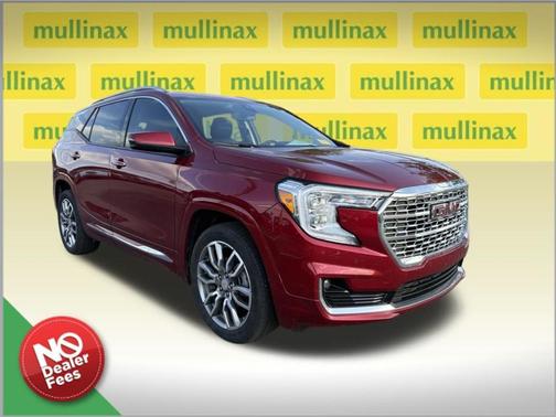 Volcanic Red 2024 GMC Terrain Denali