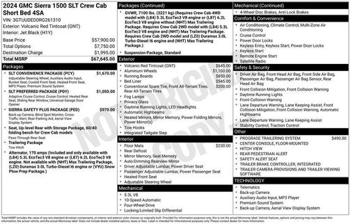 2024 GMC Sierra 1500 SLT