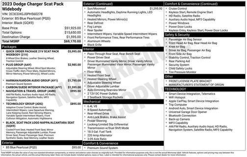 2023 Dodge Charger Scat Pack