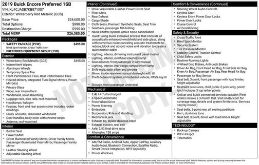 2019 Buick Encore Preferred