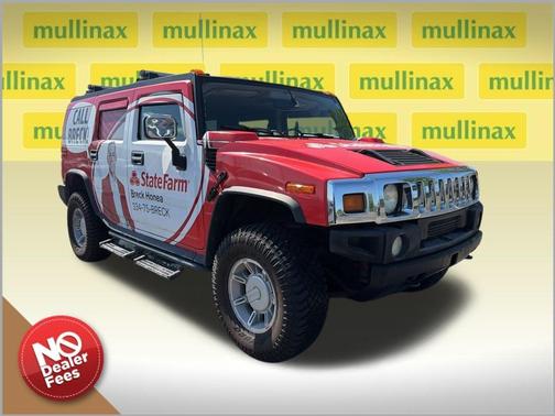 Sunset Orange Metallic 2004 Hummer H2