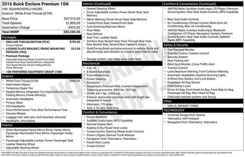 2016 Buick Enclave Premium
