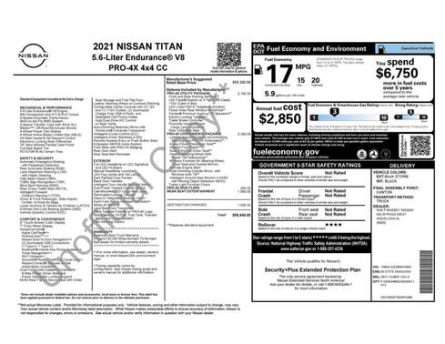 2021 Nissan Titan PRO-4X