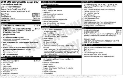 2024 GMC Sierra 2500 Denali