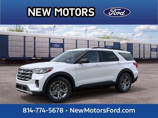 White 2027 Ford Explorer