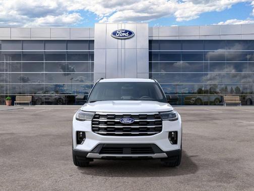 White Metallic 2027 Ford Explorer