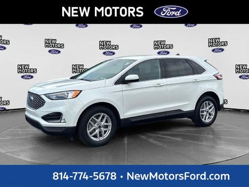 White Metallic 2024 Ford Edge SEL