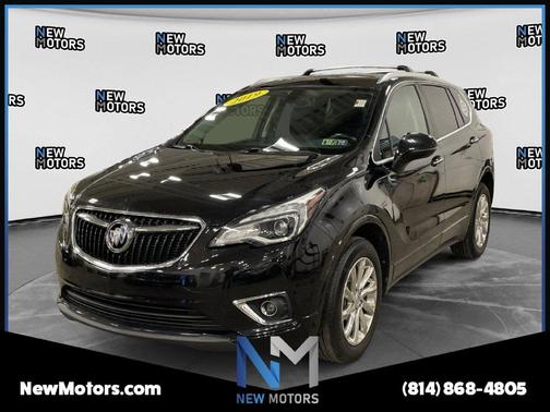 Ebony Twilight Metallic 2019 Buick Envision Essence