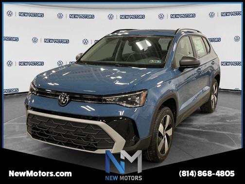 Monterey Blue Pearl 2026 Volkswagen Taos 1.5T S