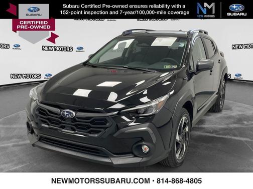 Crystal Black Silica 2025 Subaru Crosstrek Limited
