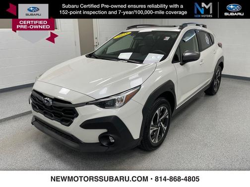 Crystal White Pearl 2025 Subaru Crosstrek Premium