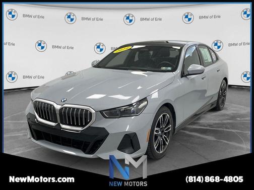 Gray Metallic 2024 BMW 540 i xDrive