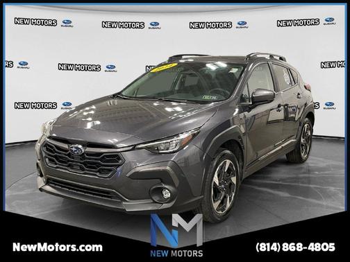 Gray Metallic 2024 Subaru Crosstrek Limited