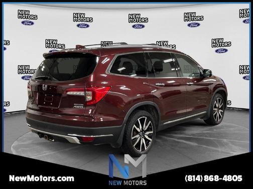 Red 2021 Honda Pilot Touring 7-Passenger
