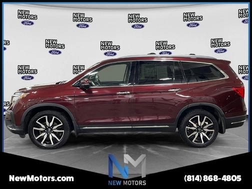 Red 2021 Honda Pilot Touring 7-Passenger