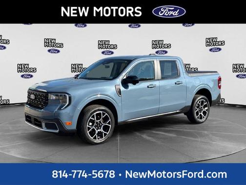 Azure Gray Metallic 2025 Ford Maverick Lariat