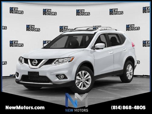 Glacier White 2016 Nissan Rogue SV