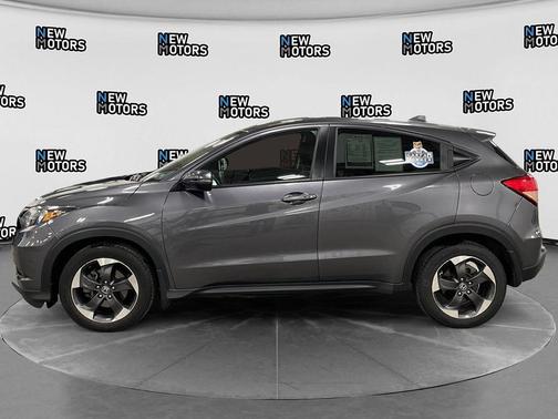 Gray 2018 Honda HR-V EX