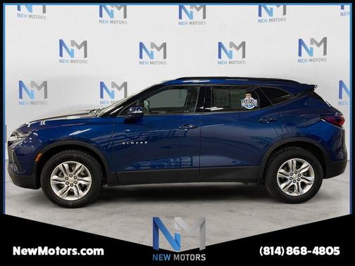 Blue 2022 Chevrolet Blazer 2LT