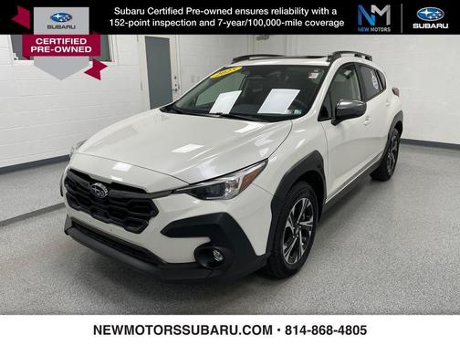 Crystal White Pearl 2025 Subaru Crosstrek Premium