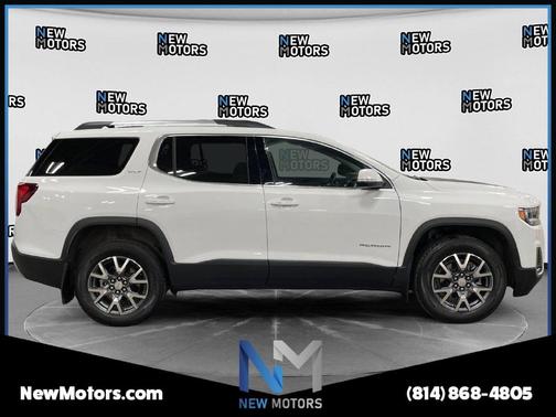 Summit White 2023 GMC Acadia SLT