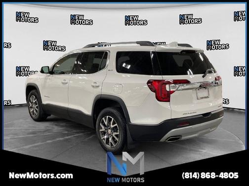 Summit White 2023 GMC Acadia SLT