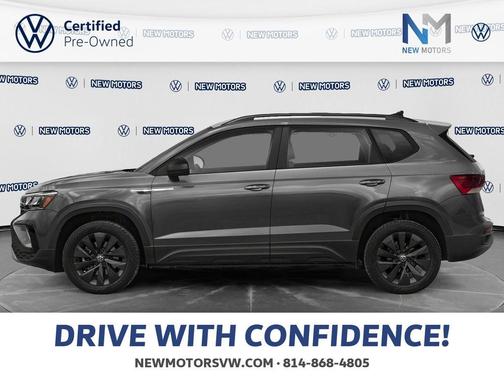 Platinum Gray Metallic 2024 Volkswagen Taos 1.5T S