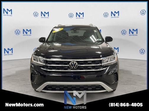 Deep Black Pearl Effect 2023 Volkswagen Atlas 2.0T SEL