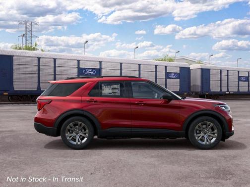 Ruby Red 2027 Ford Explorer