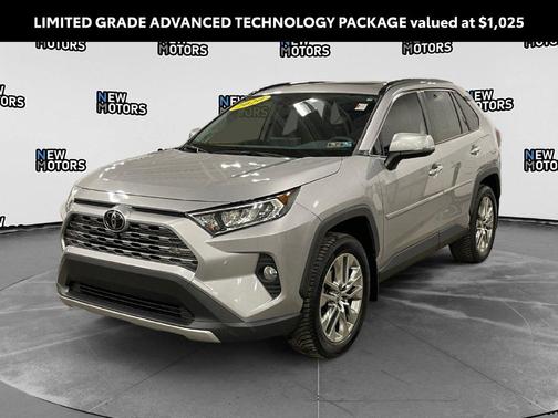Silver Sky Metallic 2020 Toyota RAV4 Limited