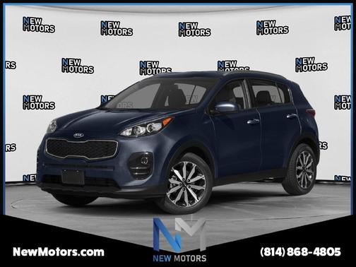 Pacific Blue 2017 Kia Sportage EX