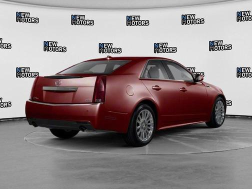 Black Cherry 2010 Cadillac CTS Premium