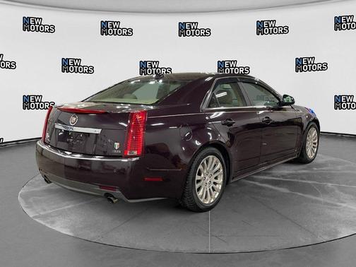 Black Cherry 2010 Cadillac CTS Premium