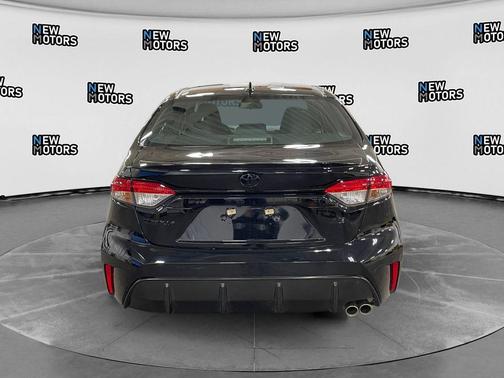 Midnight Black Metallic 2025 Toyota Corolla SE