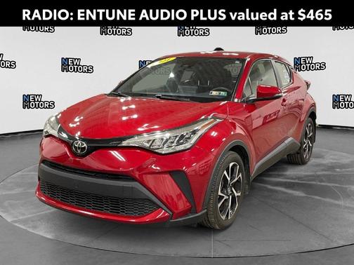 Red 2021 Toyota C-HR XLE