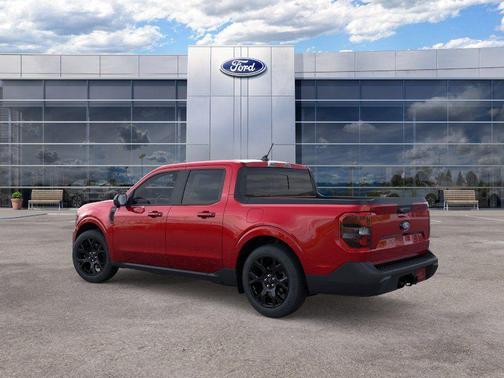 Ruby Red Metallic 2026 Ford Maverick Lariat
